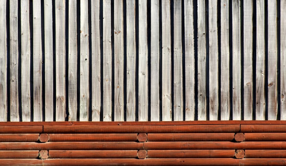 Текстура забора деревянного горизонтального