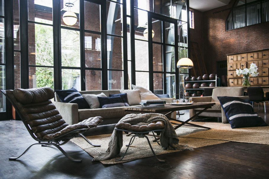 Часы в стиле лофт