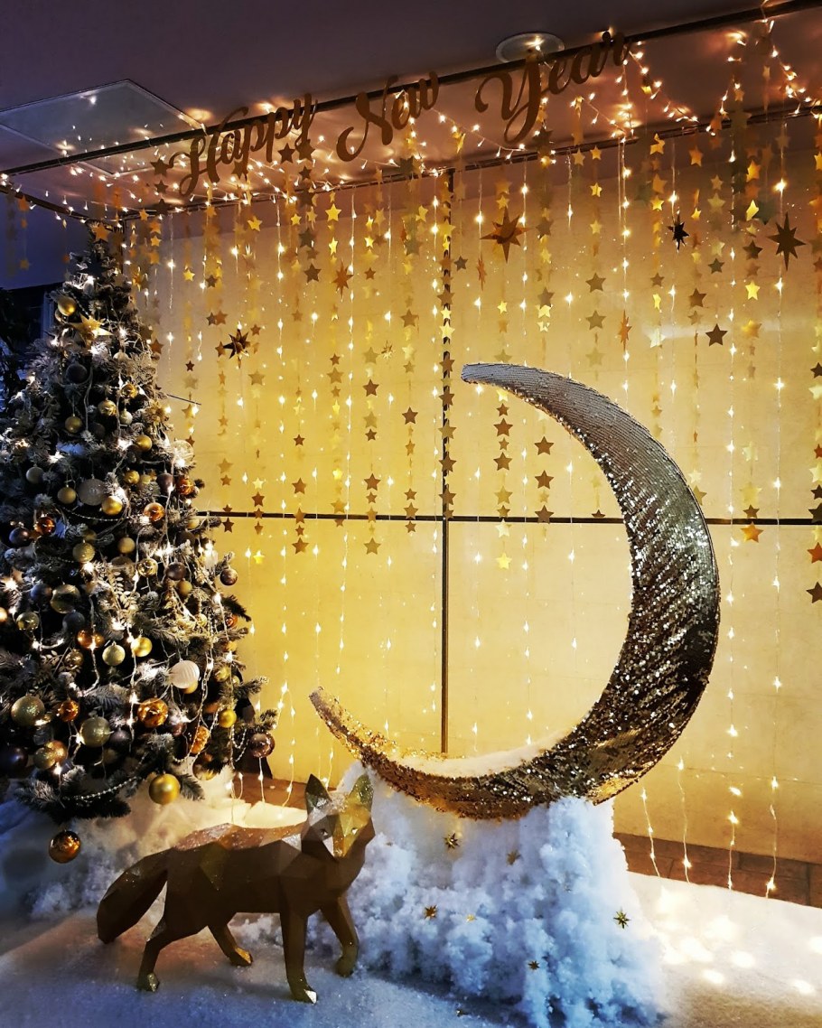 Новогодний задник