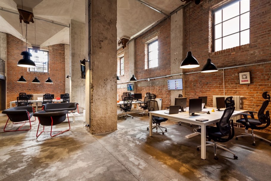 Industrial Loft Design офис
