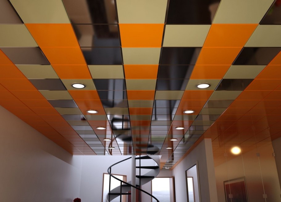 Кассетный подвесной потолок