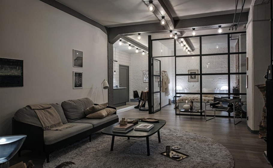 Гостиная холостяка