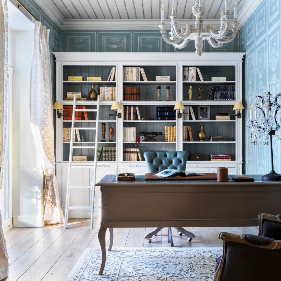 Прованс интерьер кабинета