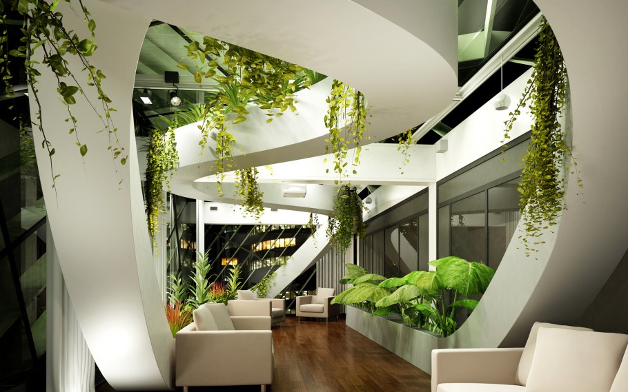 Архитектор Хавьер Сеносиан дом-Ракушка Наутилус