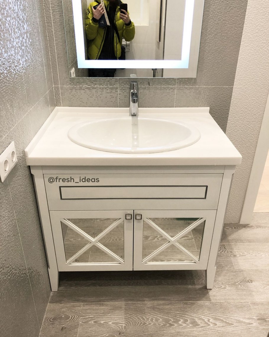 Тумба под раковину в ванную комнату Неоклассика