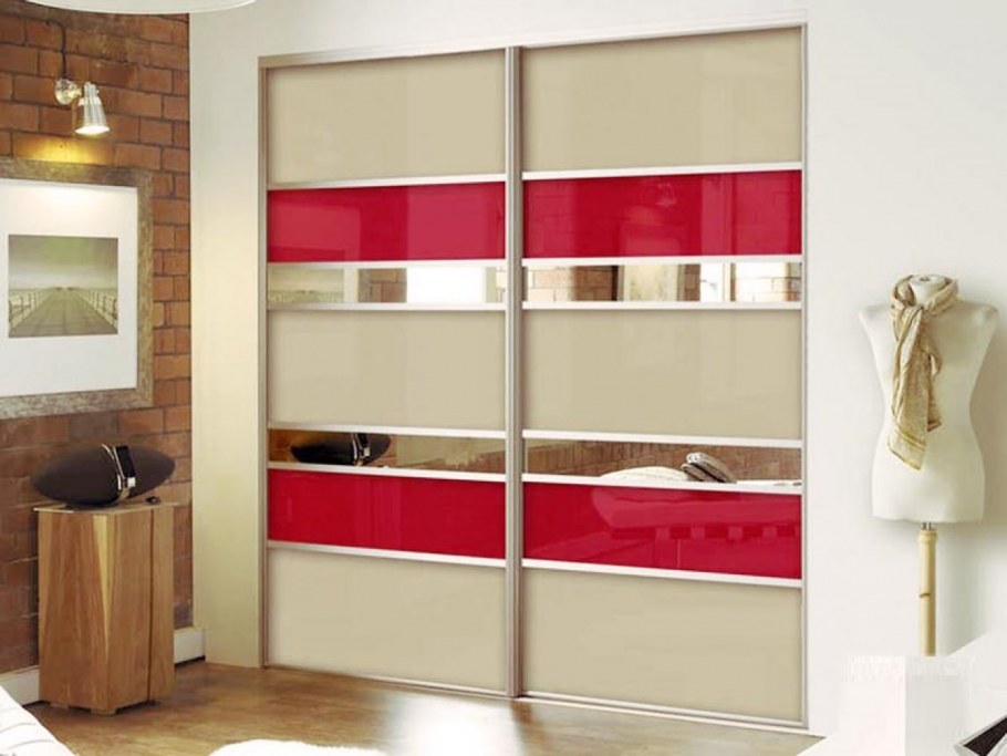 Шкаф купе с нишей под ТВ Валерия 2800