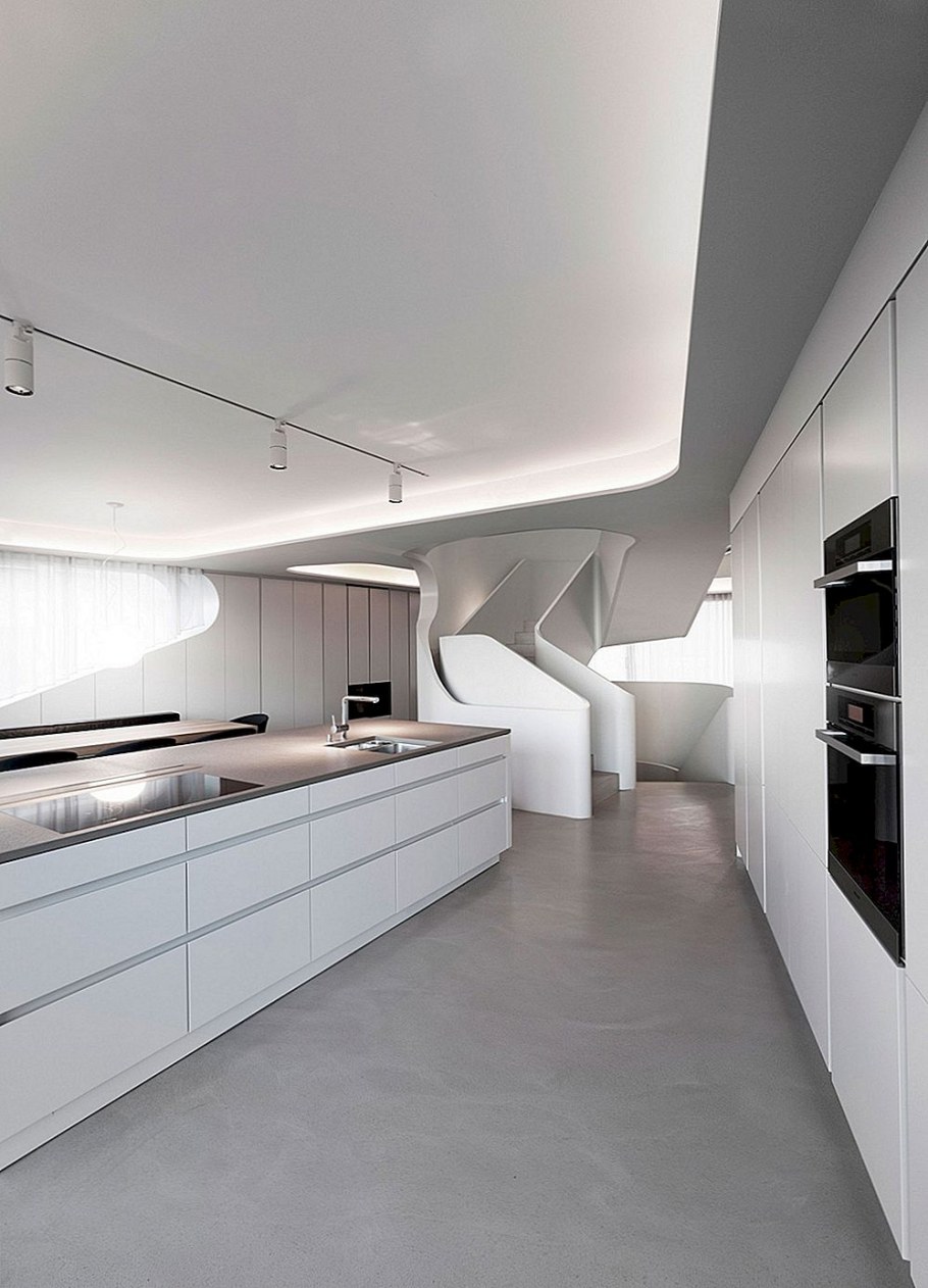 Футуристический интерьер