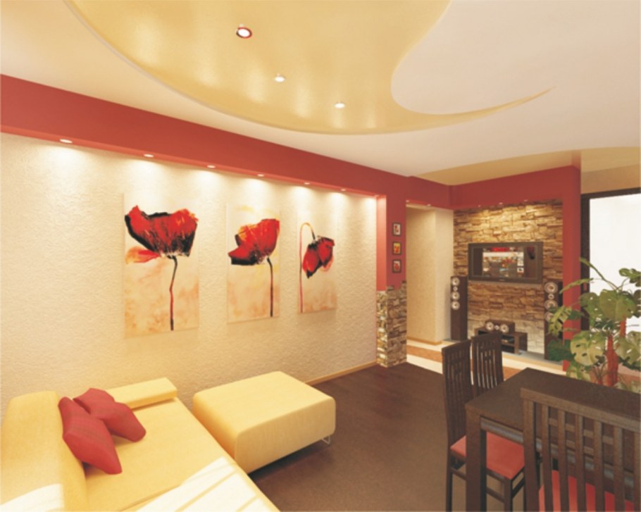 Декор зала в квартире