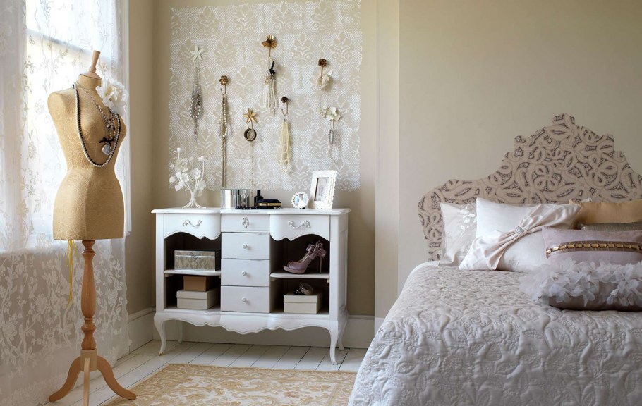 Спальня 9кв в стиле Прованс