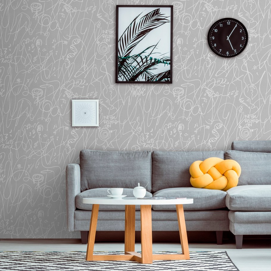 Фреска в современном интерьере