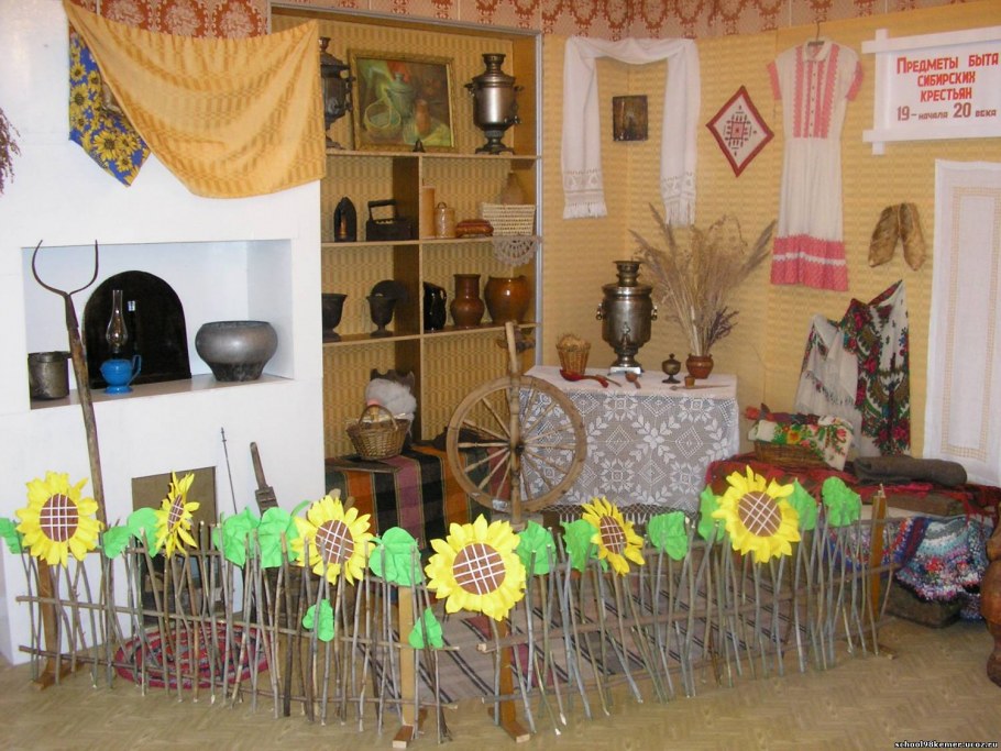 Макет казачьего куреня