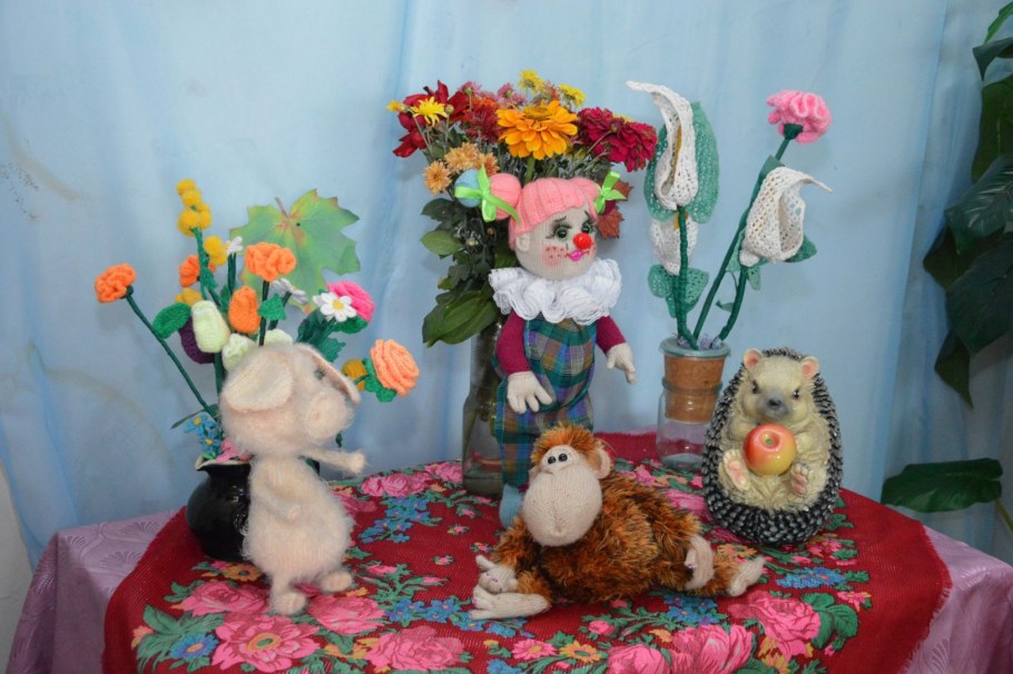 Посетили уголок старины СДК