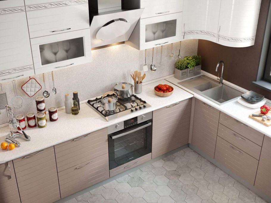 Планировка кухни 6 м2