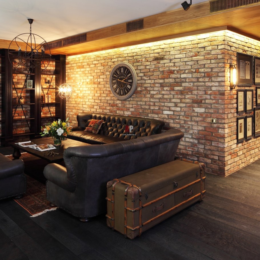 Гостиная в стиле бара