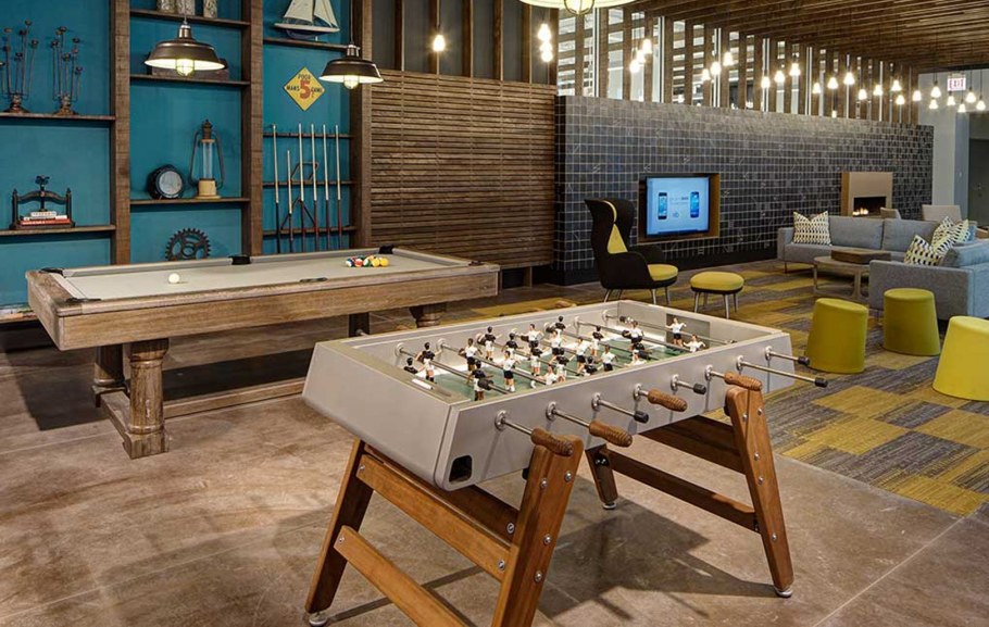 Бильярд в стиле лофт