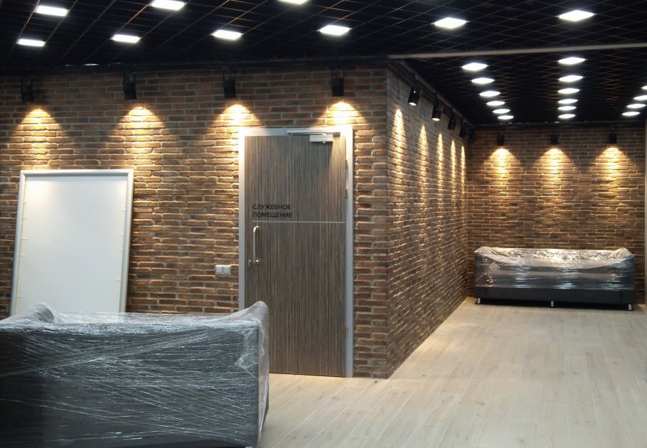 Интерьер подвала в стиле лофт