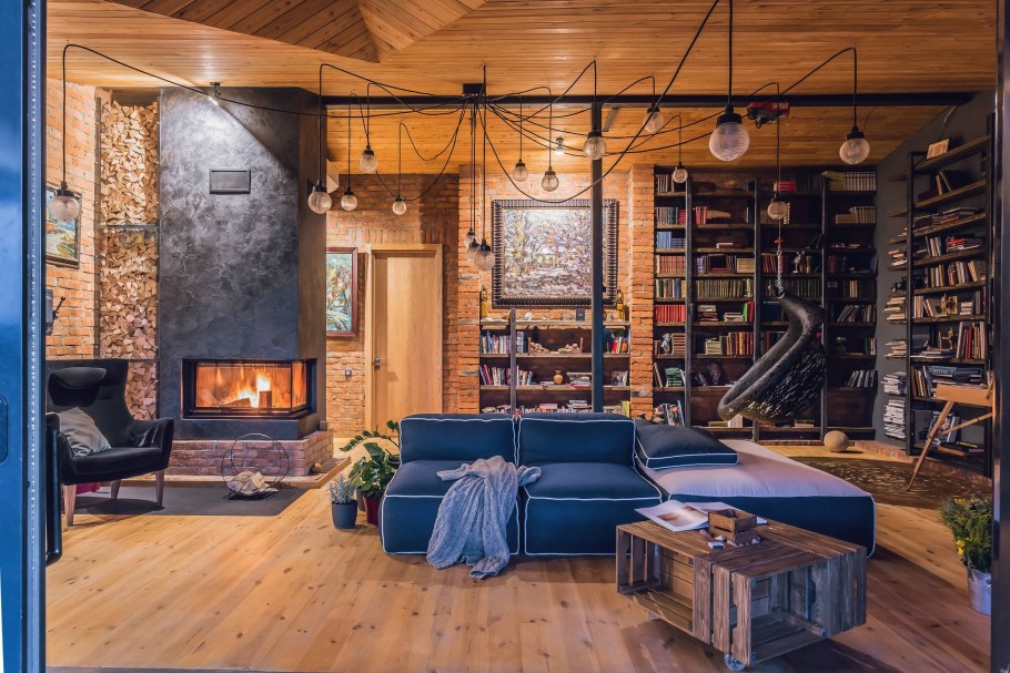 Лофт в русском стиле