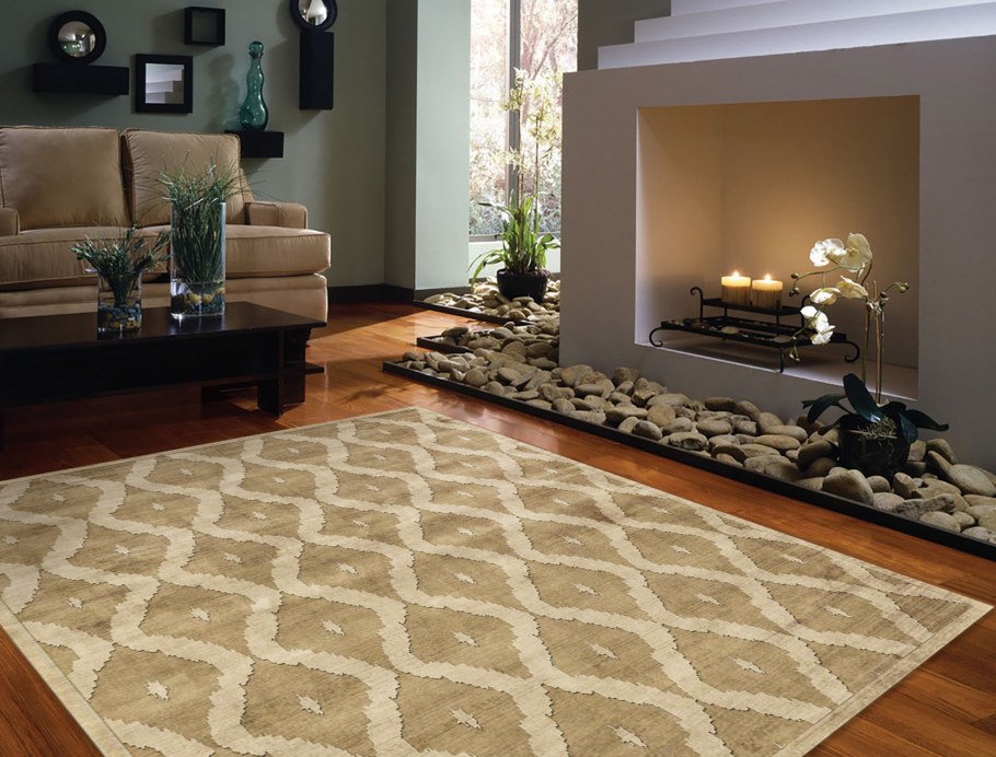 Коврик из натуральных материалов