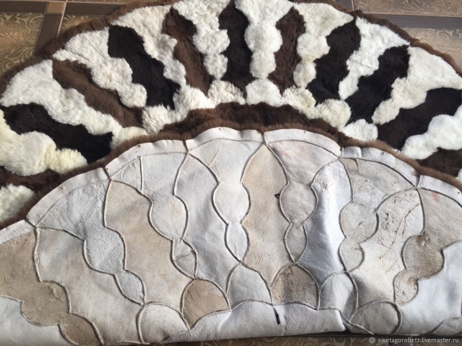 Коврик из гальки