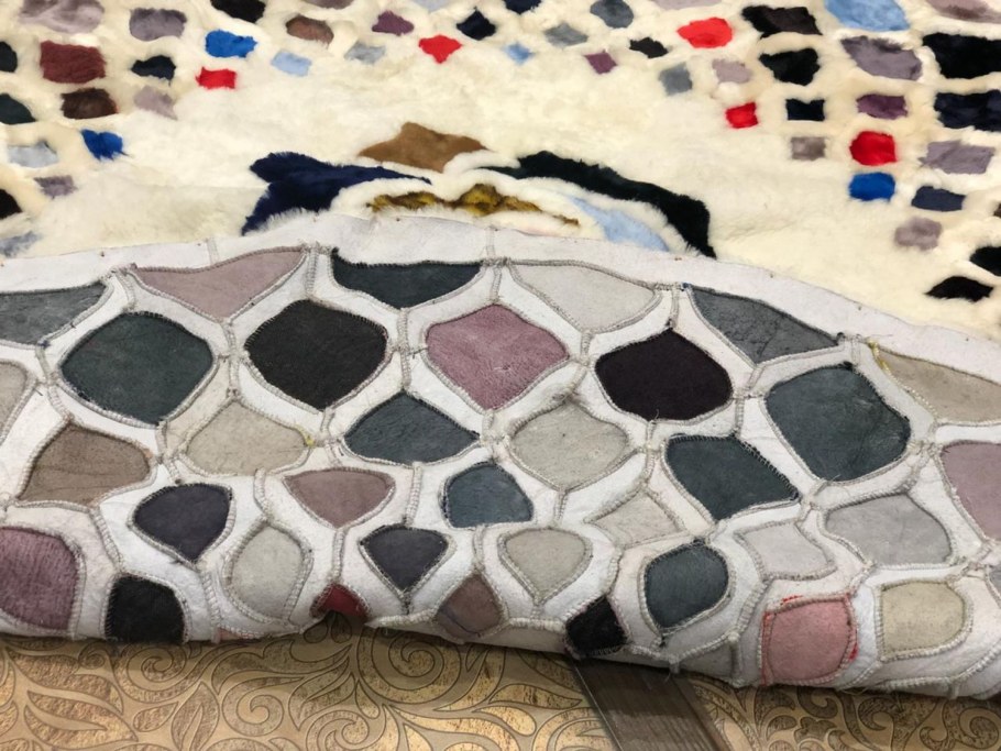 Ковры из шкур в интерьере