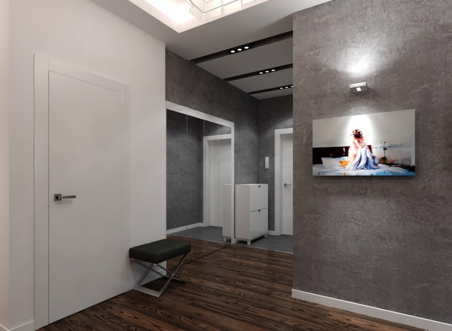 Прихожая под бетон