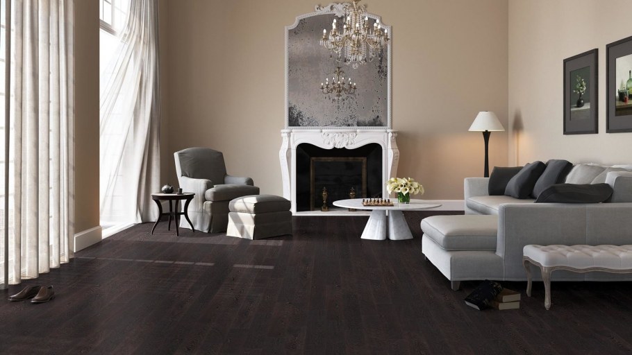 Покрашенные стены в квартире