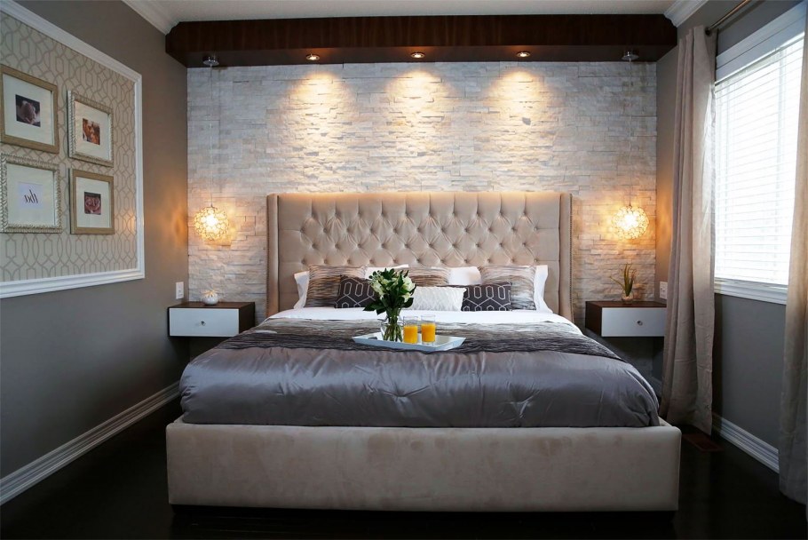 Отделка спальни