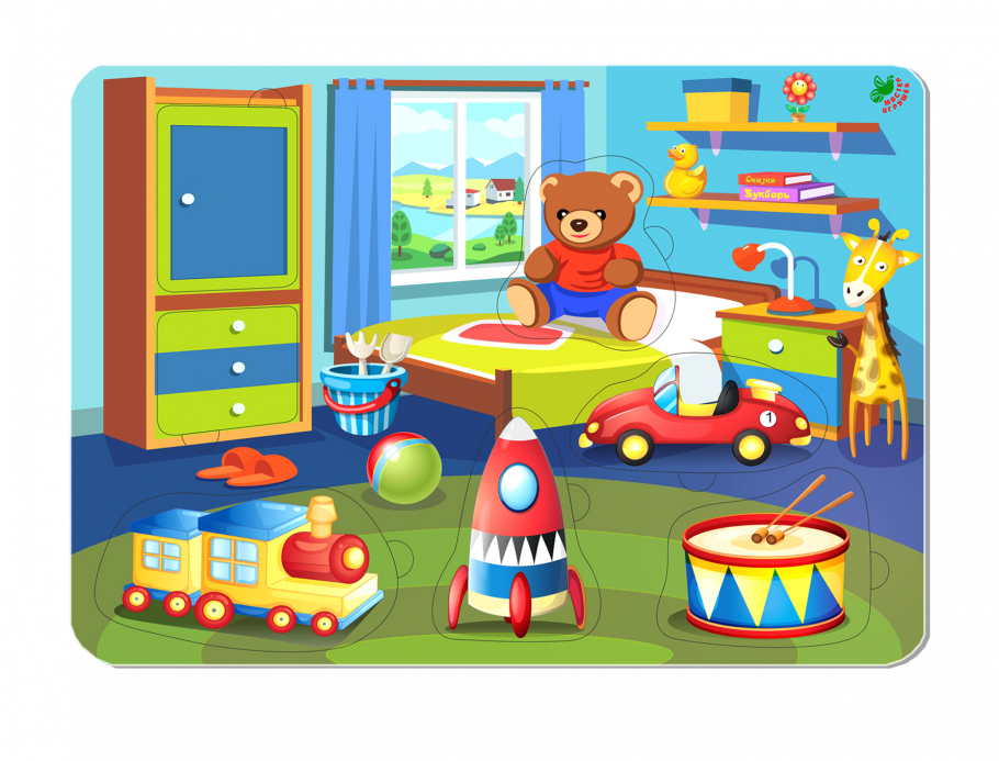 Комната с игрушками