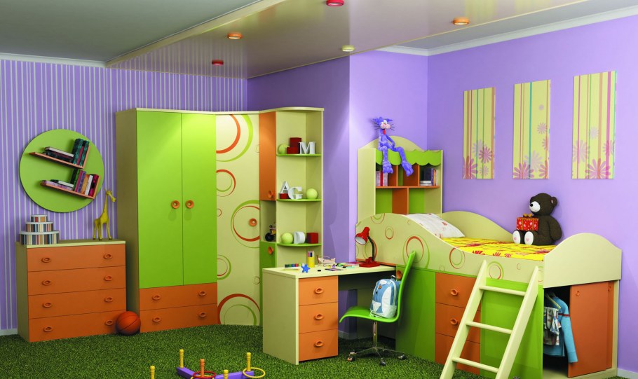 Кровать чердак Фруттис