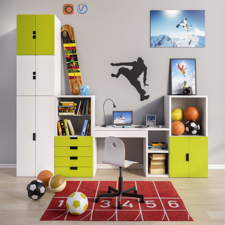 Икеа СТУВА детская мебель