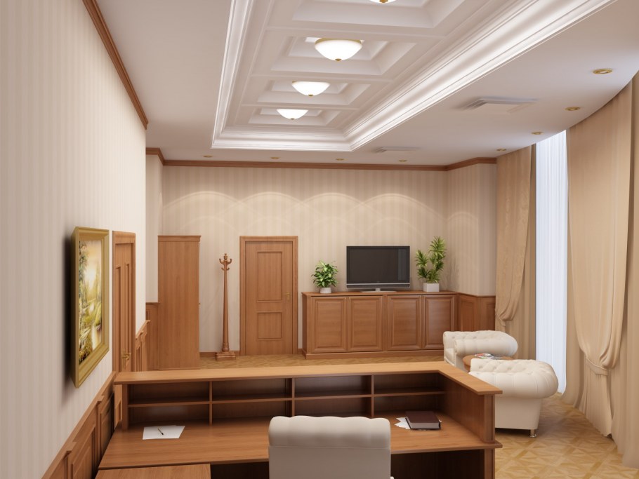 Интерьер приемной секретаря