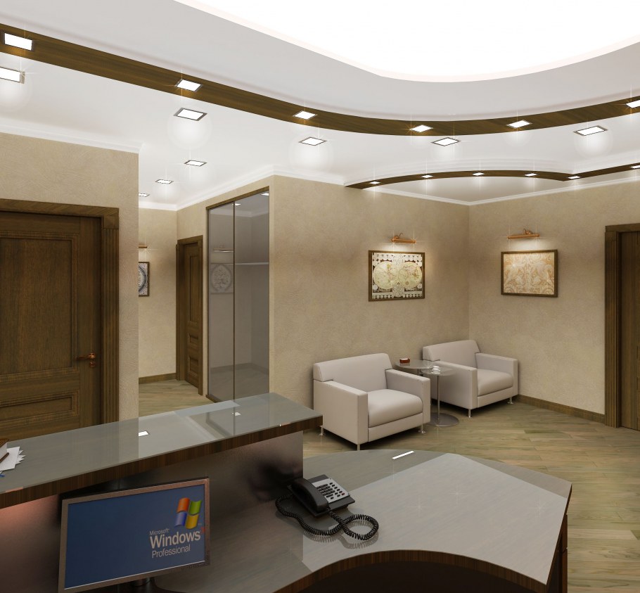 Интерьер приемной секретаря
