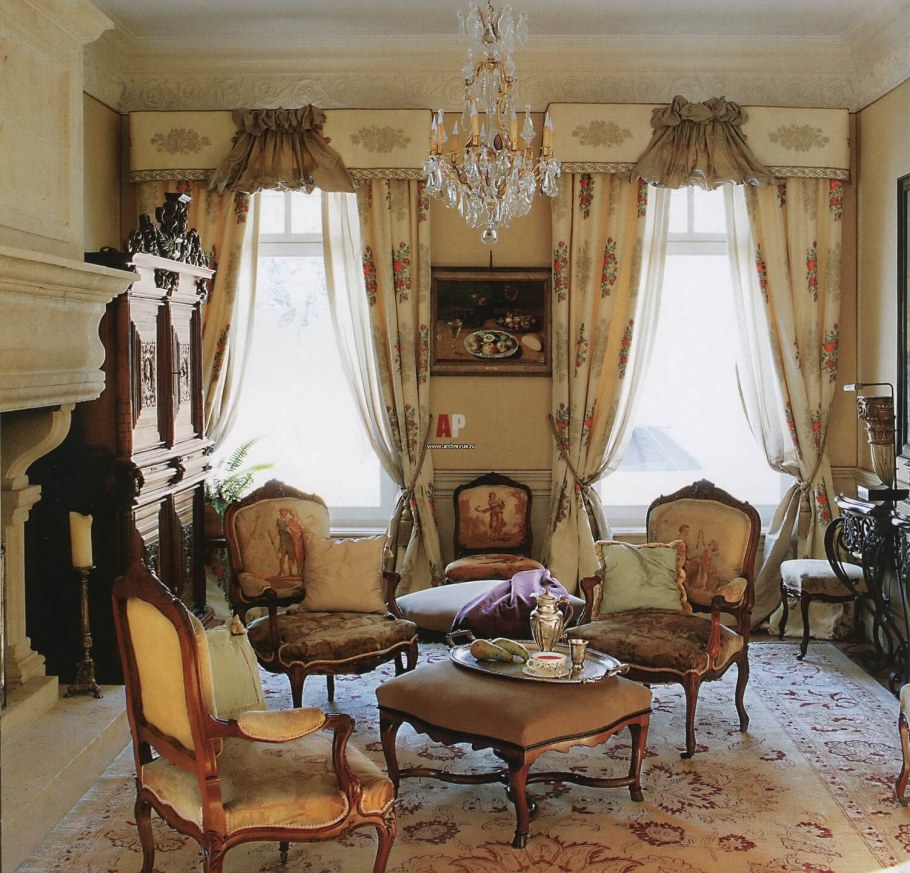 Гостиная Ампир 19 века
