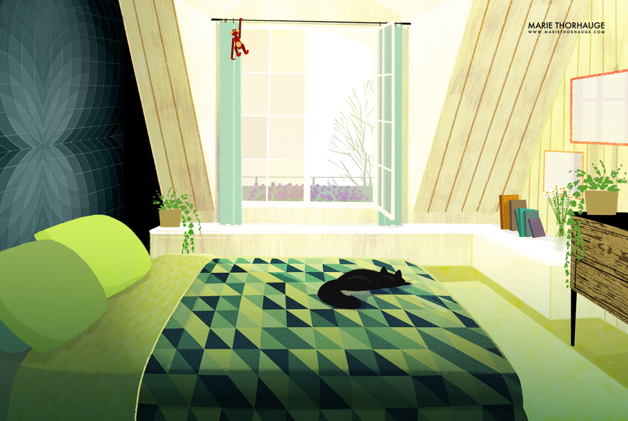 Зелёная комната аниме