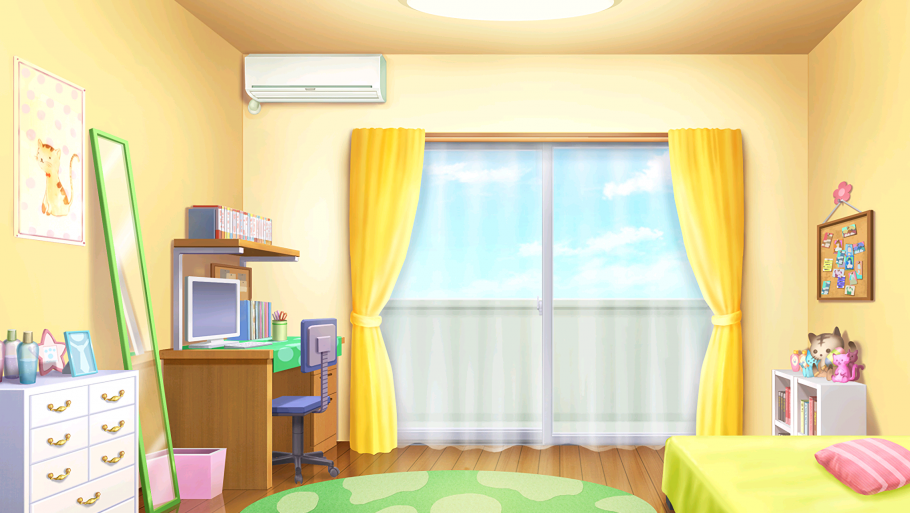 Ночная комната аниме гача лайф