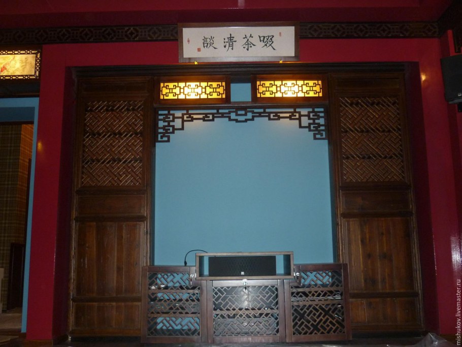 Двери в китайском стиле
