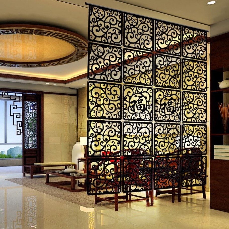 Декоративные перегородки в интерьере