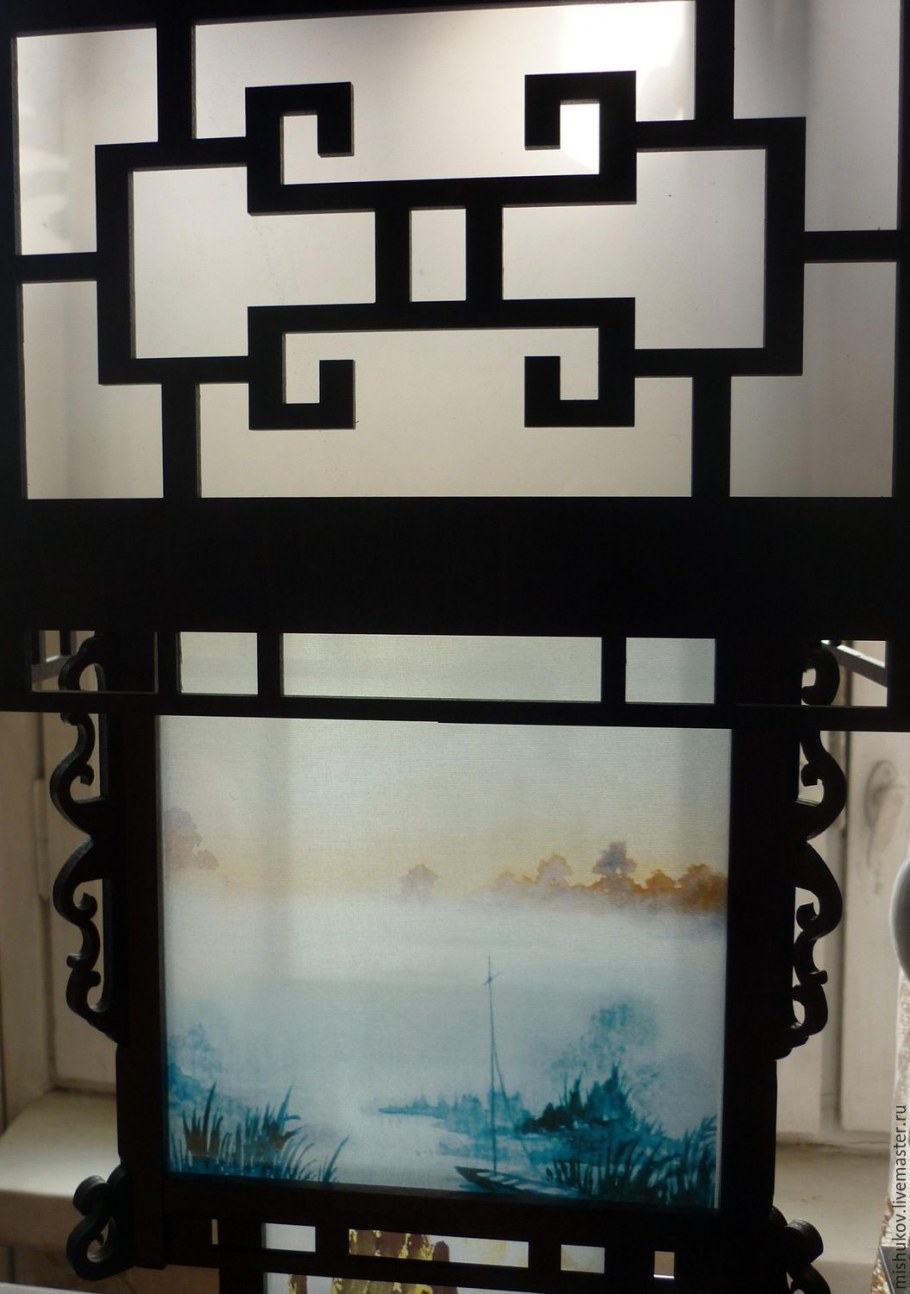 Как сделать решетку в китайском стиле