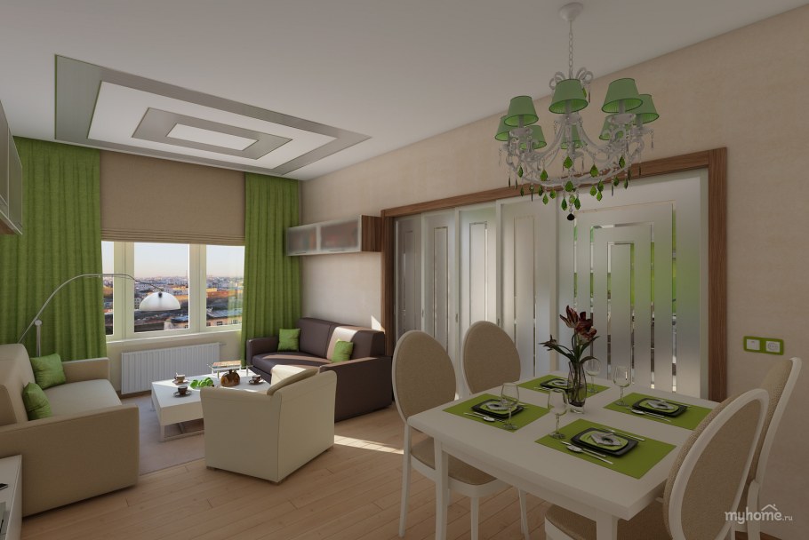 Весенний интерьер