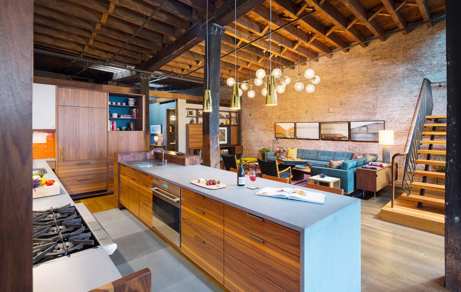 Терраса в пентхаусе Нью Йорк