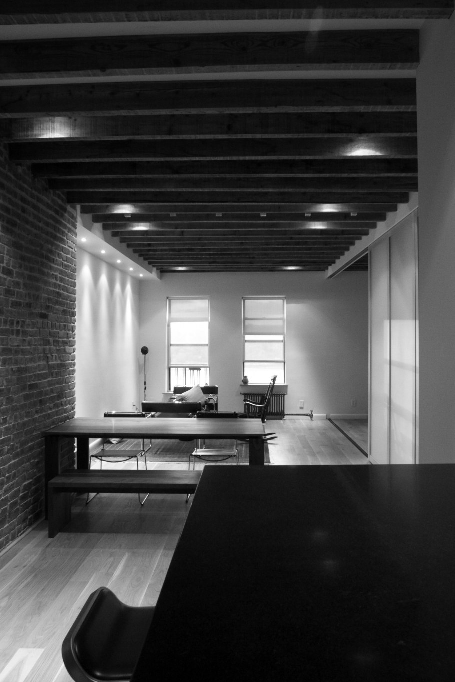 Лофт пентхаус Манхэттен