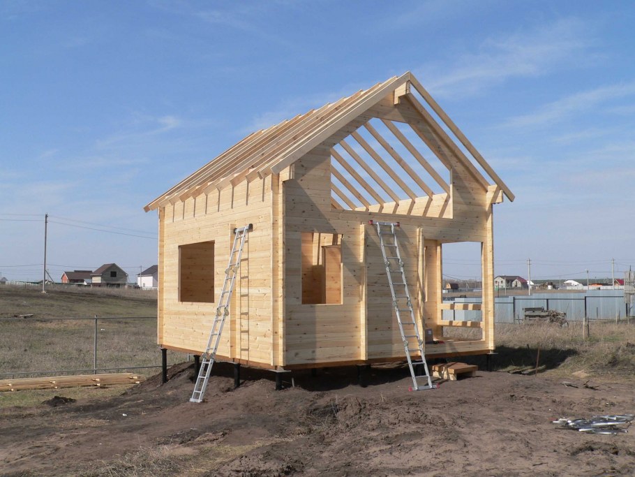 Стройка дачных домов
