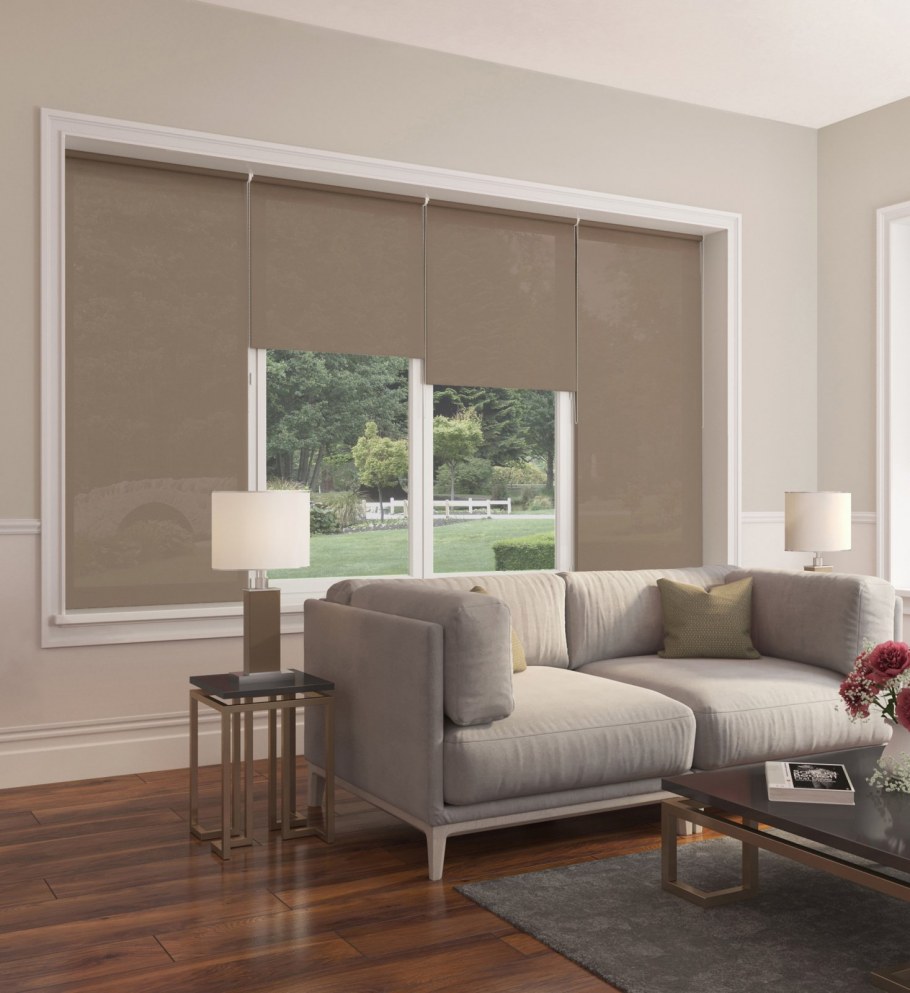 Жалюзи на кухне в интерьере