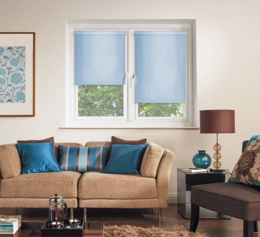 Римские шторы комбинированные