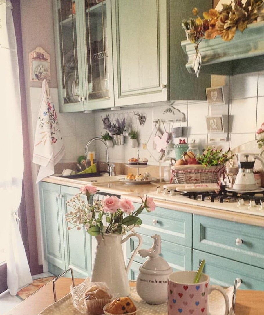 Обои Прованс для кухни