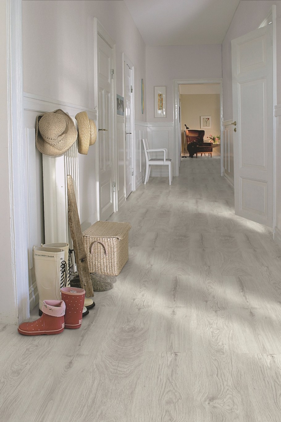 Ламинат Pergo (Перго) Classic Plank дуб серебряный l1201-01807