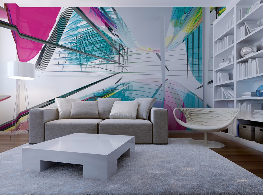 Натяжной потолок в спальной комнате