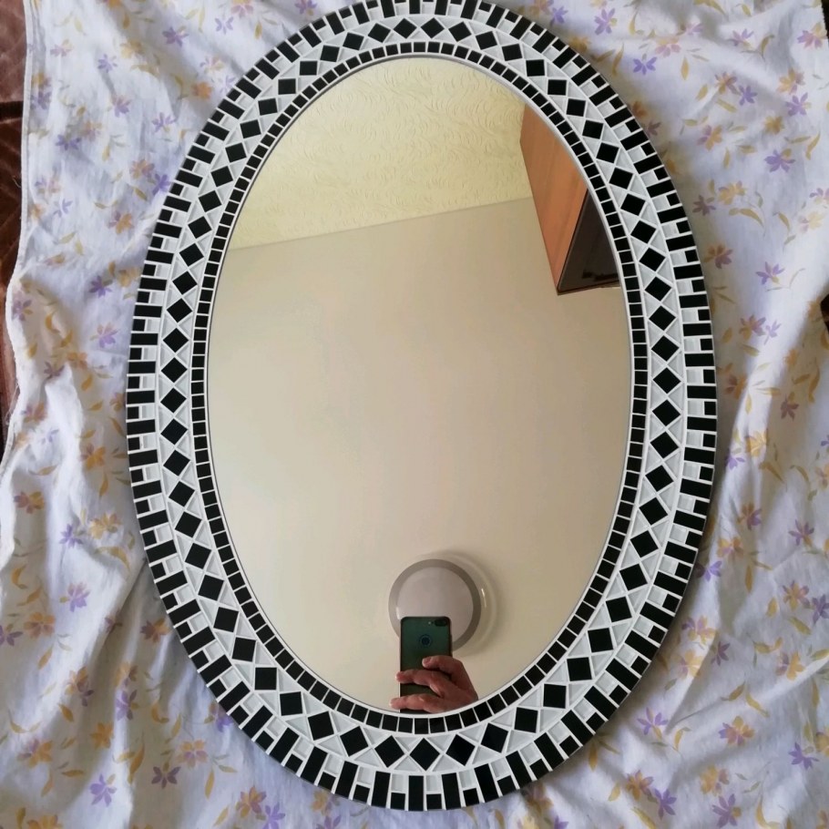 Плитка зеркальная соты Омега Гласс