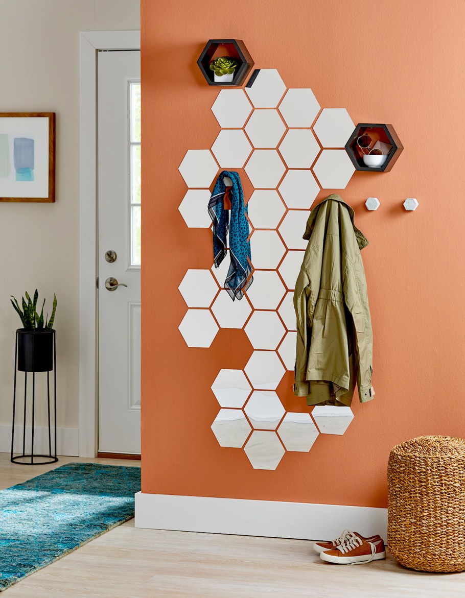 Хёнефос зеркало, 18x21 см 10 шт 603.795.79