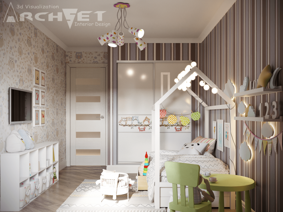 Интерьер детской